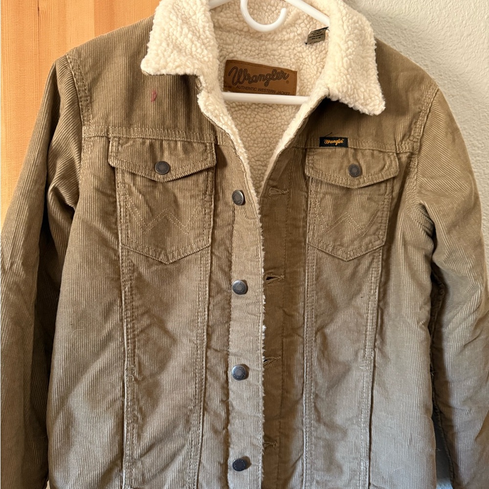 Wrangler Tan Lightweight Shirt Jacket